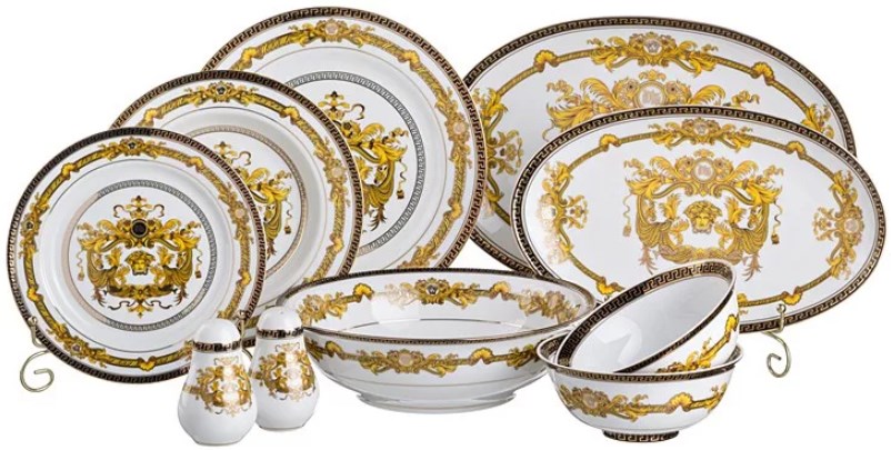 Столовые аксессуары коллекции Versace