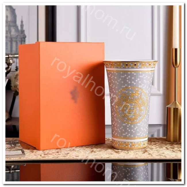 Ваза Hermes для цветов – элитный фарфор №11092
