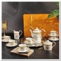 Фарфоровый чайный сервиз Hermes (Премиум) 17 пр.№11279